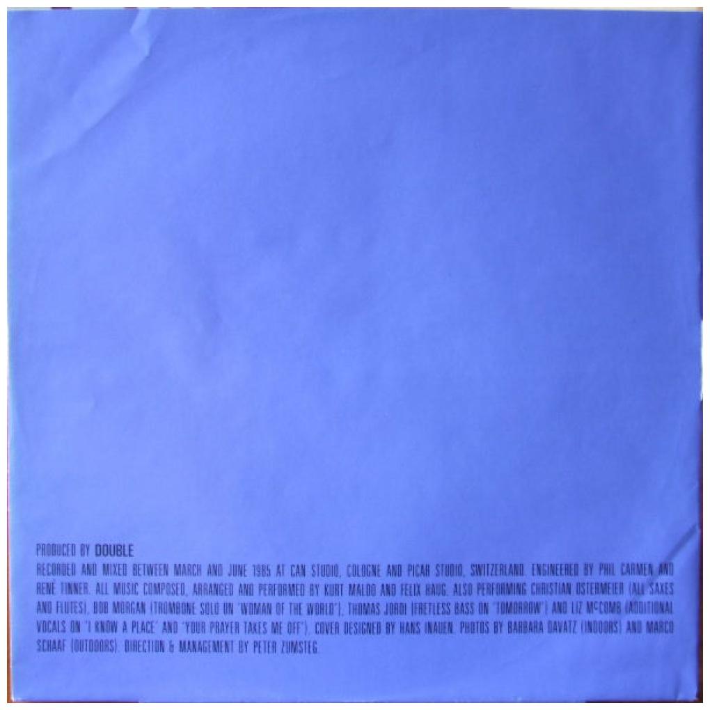 DOUBLE - BLUE | VINILO USADO