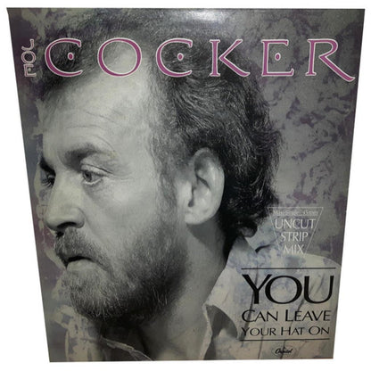 JOE COCKER - YOU CAN LEAVE YOUR HAT ON | 12" MAXI SINGLE VINILO USADO