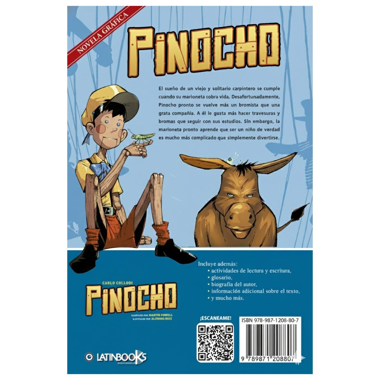NOVELA GRÁFICA - PINOCHO (TAPA BLANDA) - CARLO COLLODI | LIBRO