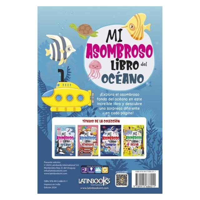 MI ASOMBROSO LIBRO - DEL OCEANO (TAPA DURA) - EQUIPO EDITORIAL | LIBRO