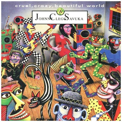 JOHNNY CLEGG & SAVUKA - CRUEL, CRAZY, BEAUTIFUL WORLD | 12'' MAXI SINGLE USADO