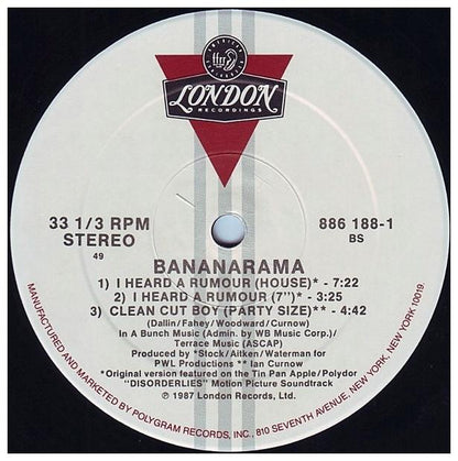 BANANARAMA - I HEARD A RUMOUR | 12" MAXI SINGLE USADO