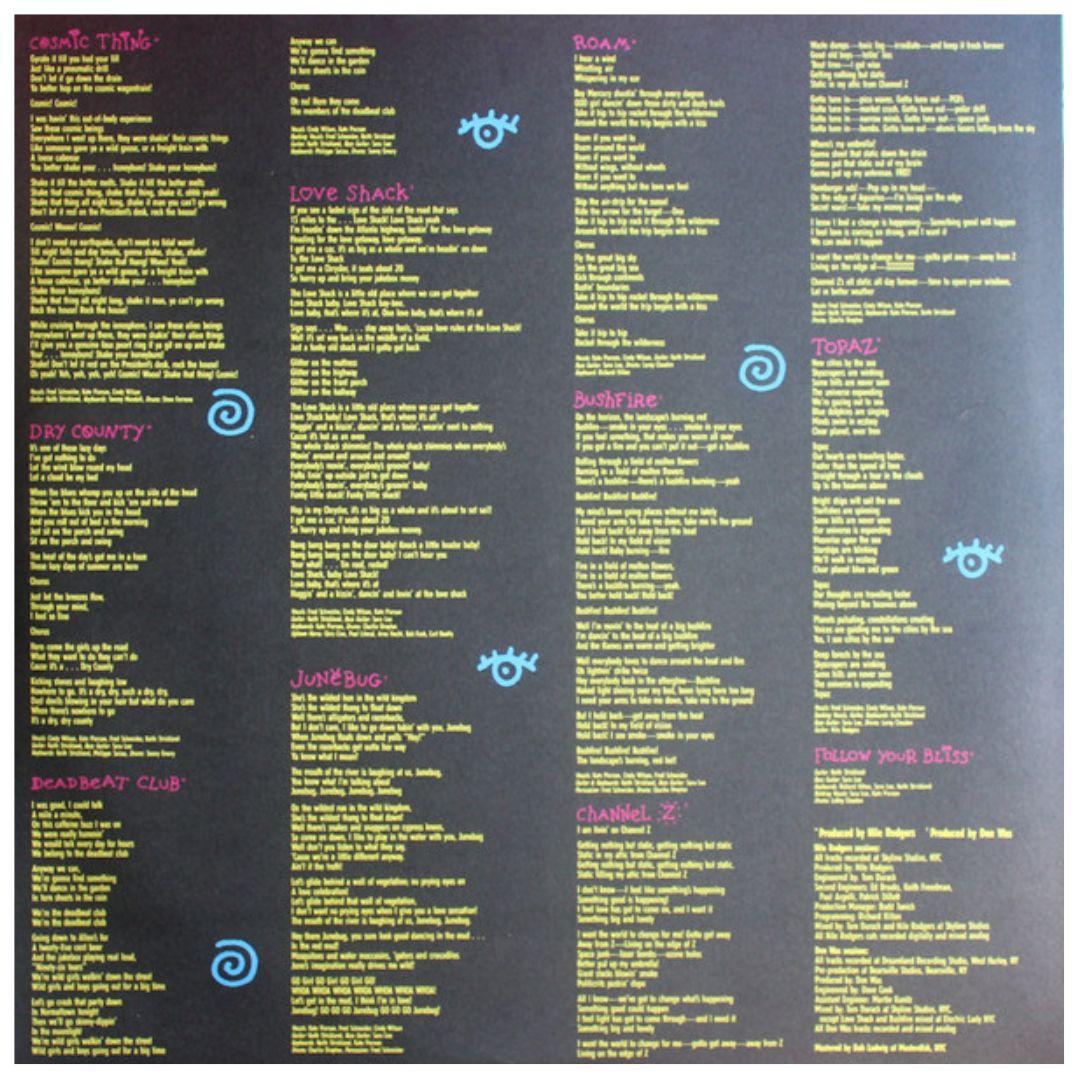 B52S - COSMIC THING | VINILO