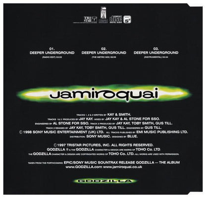 JAMIROQUAI - DEEPER UNDERGROUND | CD SINGLE USADO