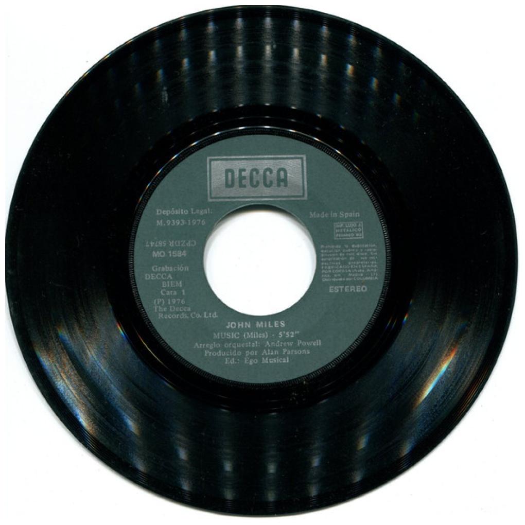 JOHN MILES - MUSIC | 7" SINGLE USADO