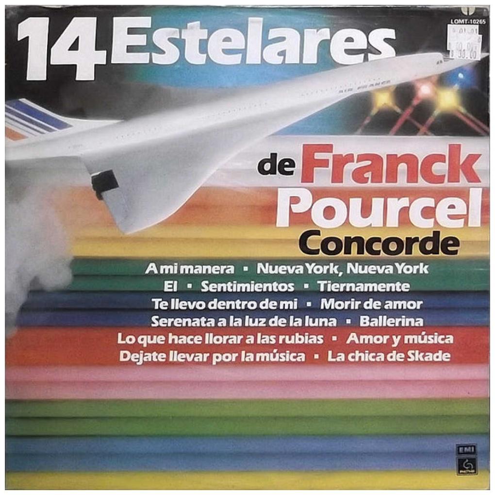 FRANK POURCEL - 14 ESTELARES: CONCORDE | VINILO USADO