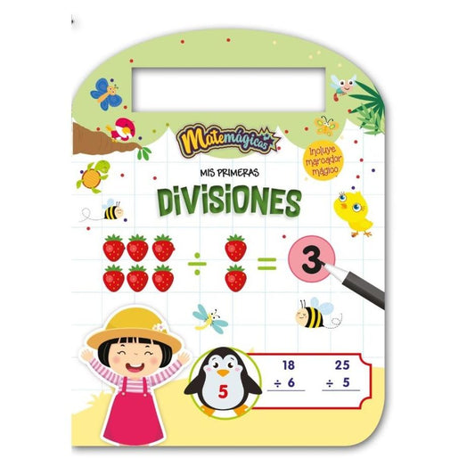 MATEMÁGICAS -MIS PRIMERAS DIVISIONES (RÚSTICA) - EQUIPO EDITORIAL BRIJBASI | LIBRO