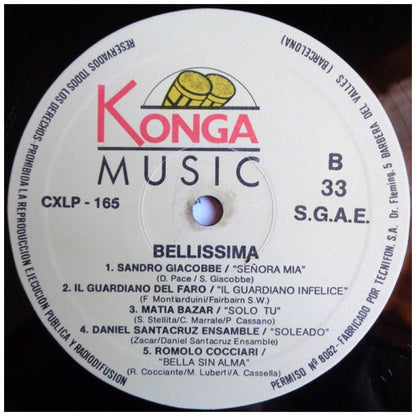 BELLISSIMA - VARIOUS ARTIST (2LP) | VINILO USADO