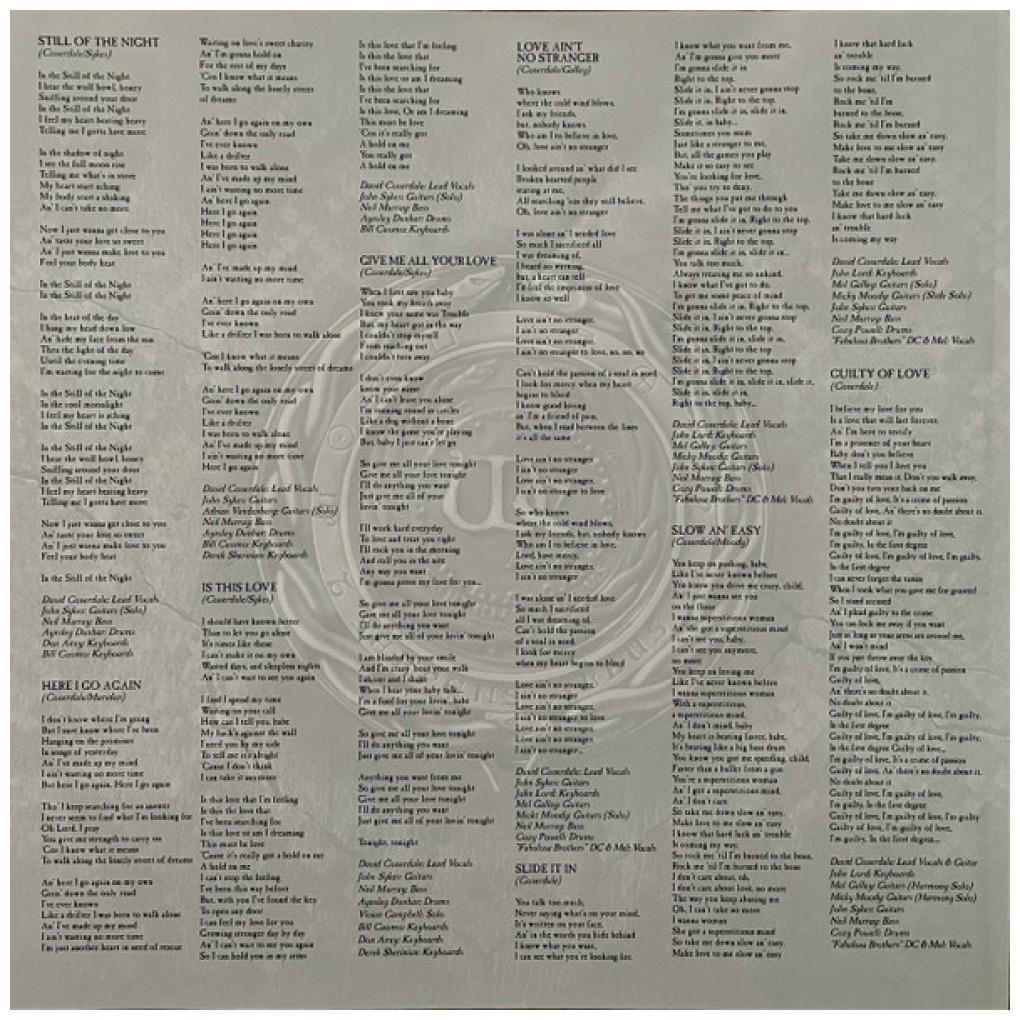 WHITESNAKE - GREATEST HITS (RED VINYL) (2LP) | VINILO