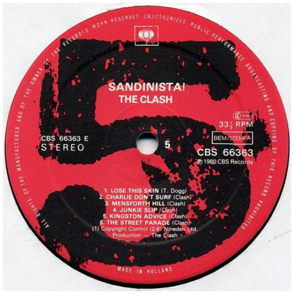 THE CLASH - SANDINISTA! | VINILO USADO