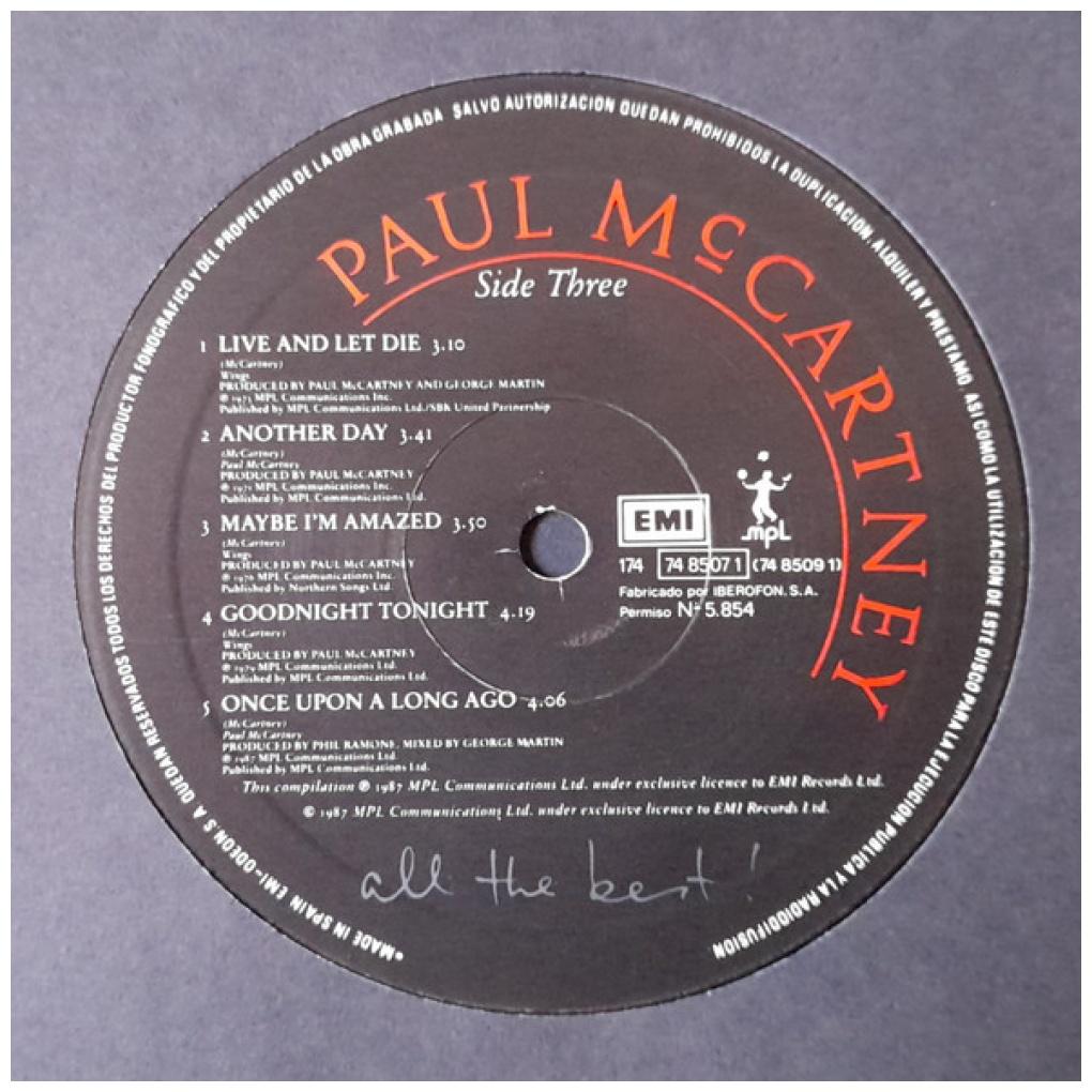 PAUL McCARTNEY - ALL THE BEST (2LP) | VINILO USADO