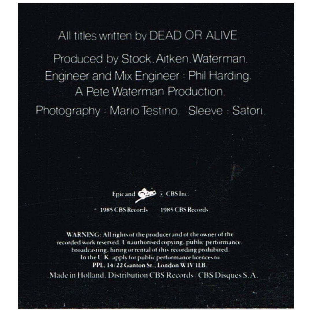 DEAD OR ALIVE - YOUTHQUAKE | VINILO