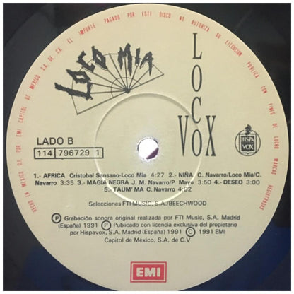 LOCOMIA - LOCOVOX | VINILO USADO