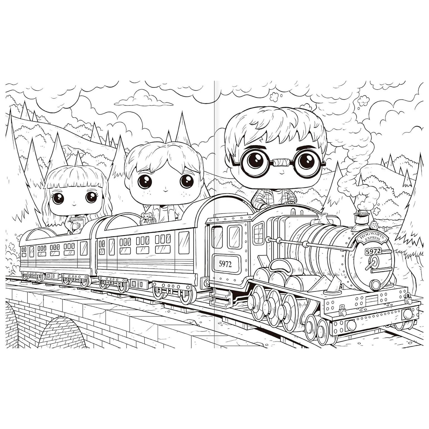 HARRY POTTER - EL LIBRO OFICIAL PARA COLOREAR FUNKO POP (RÚSTICA) - INSGHT EDITIONS | LIBRO