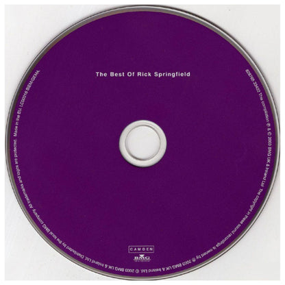 RICK SPRINGFIELD - BEST OF RICK SPRINGFIELD | CD
