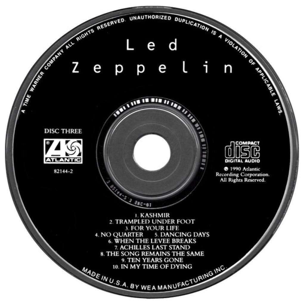 LED ZEPPELIN - REMASTERS (4CD BOX SET) | CD USADO