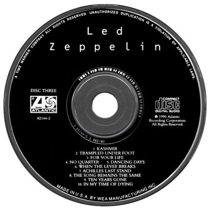 LED ZEPPELIN - REMASTERS (4CD BOX SET) | CD USADO