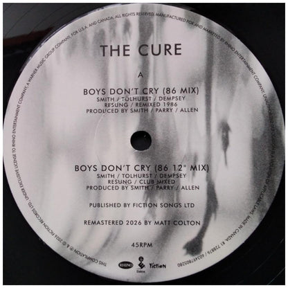 CURE - BOYS DON'T CRY | 12'' MAXI SINGLE