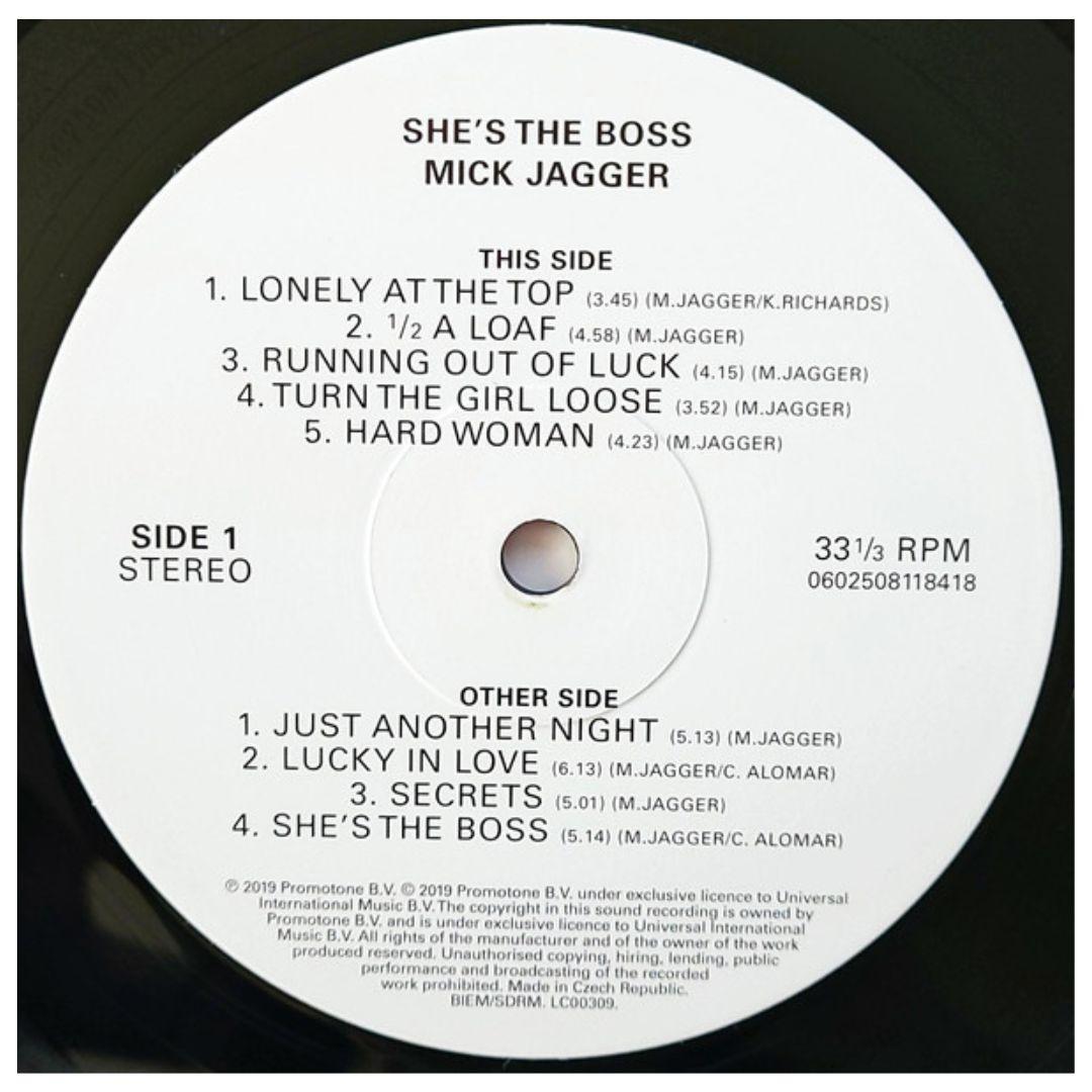 MICK JAGGER  - SHE S THE BOSS | VINILO