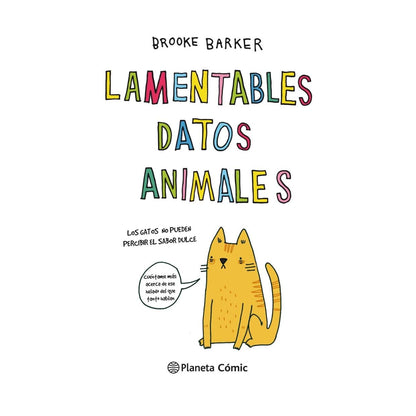 LAMENTABLES DATOS ANIMALES
 (TAPA DURA) - BROOKE BARKER | LIBRO