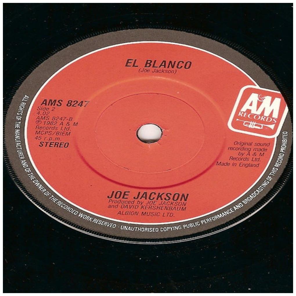 JOE JACKSON - BREAKING US IN TWO | 7" SINGLE USADO