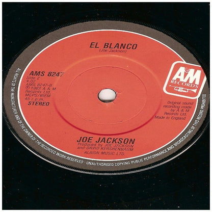 JOE JACKSON - BREAKING US IN TWO | 7" SINGLE USADO