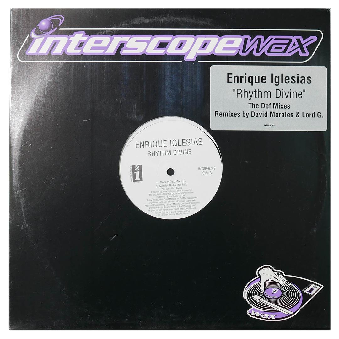 ENRIQUE IGLESIAS - RHYTHM DIVINE | 12" MAXI SINGLE USADO