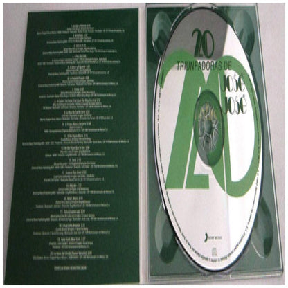 JOSE JOSE - 20 TRIUNFADORAS | CD