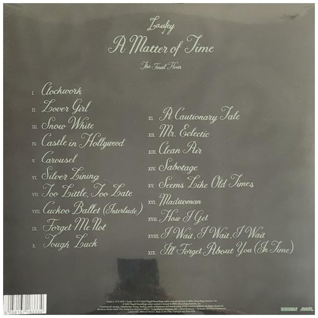 LAUFEY - MATTER OF TIME: THE FINAL HOUR (2LP/DREAMY WATERCOLOR VINYL) | VINILO