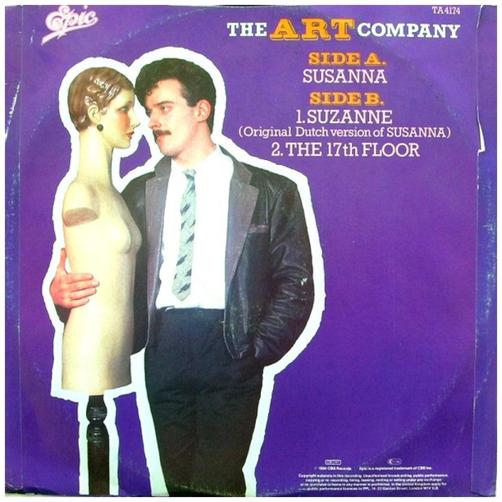 THE ART COMPANY - SUSANNA | 12'' MAXI SINGLE USADO