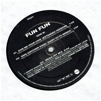 FUN FUN - GREATEST HITS & REMIXES | VINILO