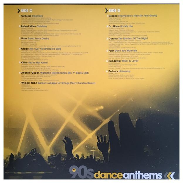 90S DANCE  - 90S DANCE - ANTHEMS (2LP) | VINILO