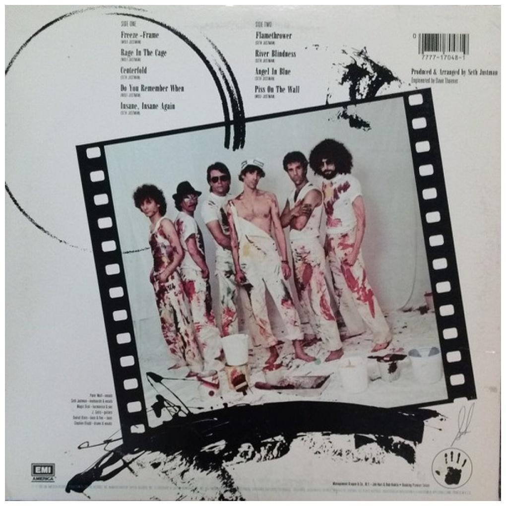J. GEILS BAND - FREEZE  FRAME | VINILO USADO