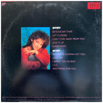 GLORIA ESTEFAN AND MIAMI SOUND MACHINE - LET IT LOOSE | VINILO USADO
