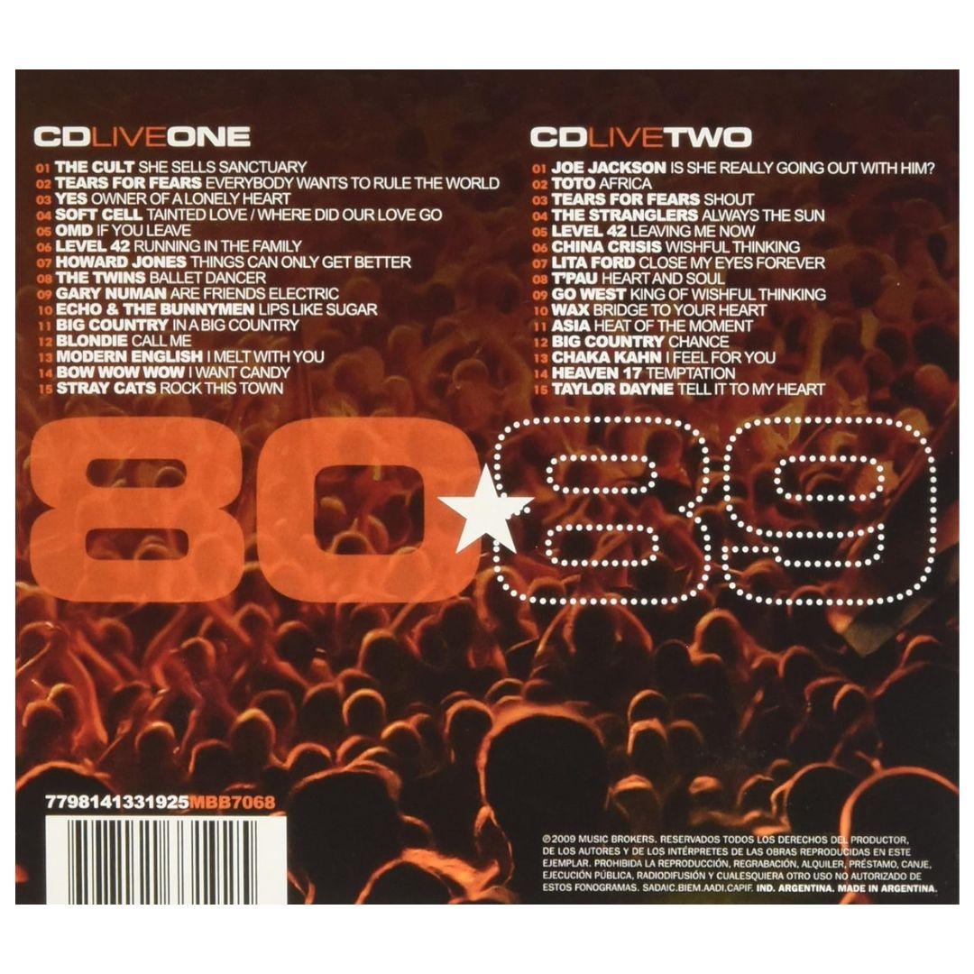 80 S LIVE HITS - VARIOUS ARTIST (2CD) | CD