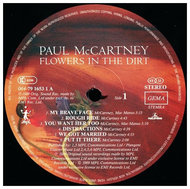 PAUL MCCARTNEY - FLOWERS IN THE DIRT | VINILO USADO