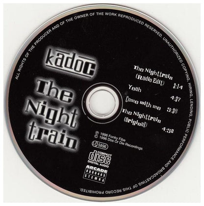 KADOC - THE NIGHT TRAIN | CD SINGLE USADO