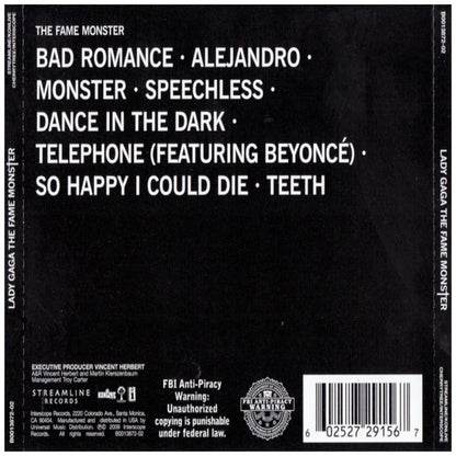 LADY GAGA - THE FAME MONSTER | CD