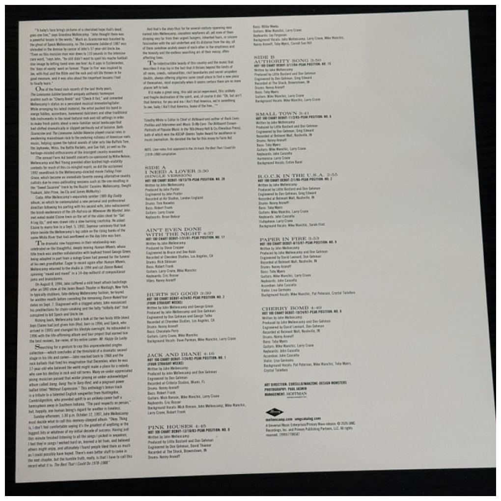 JOHN MELLENCAMP - THE BEST THAT I COULD DO: COLLECTION 1978-1988 | VINILO
