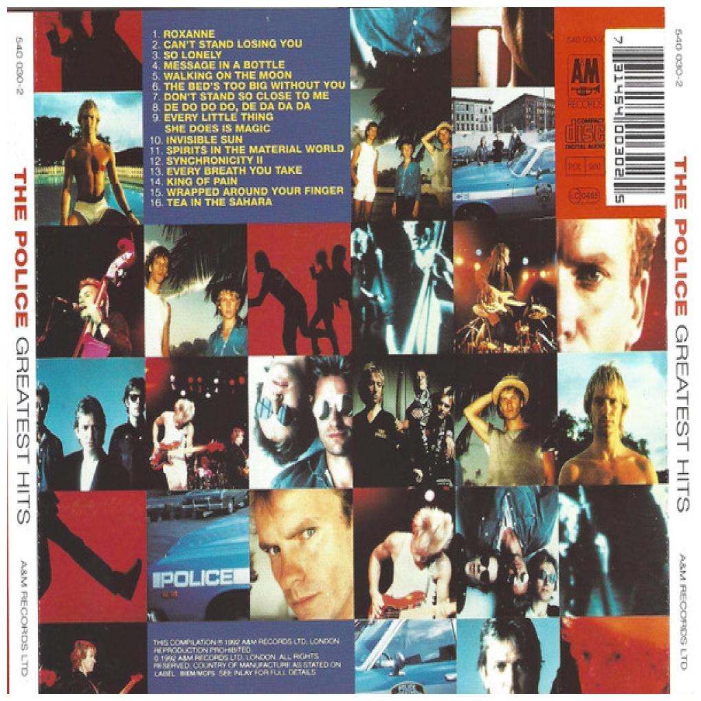 POLICE  - GREATEST HITS | CD
