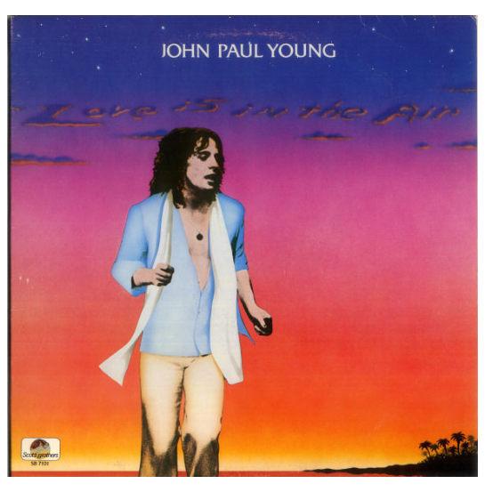 JOHN PAUL YOUNG - LOVE IS IN THE AIR | VINILO USADO
