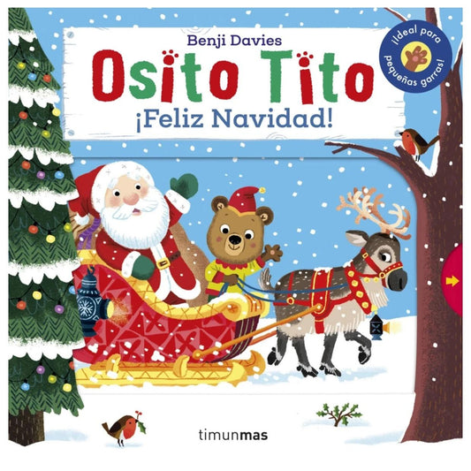 OSITO TITO. ¡FELIZ NVIDAD!  (CARTONÉ) - BENJI DAVIES
 | LIBRO