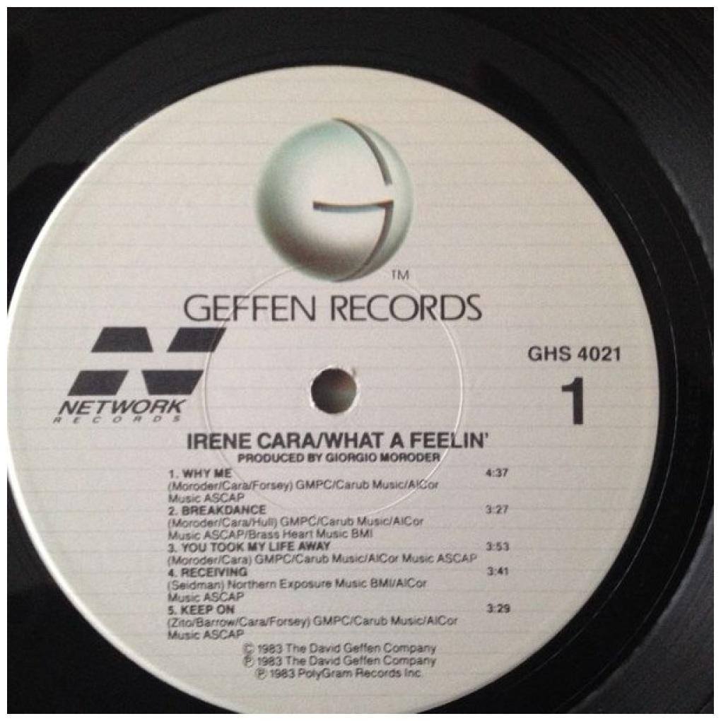 IRENE CARA - WHAT A FEELIN' (VDE-NUEVO/SELLADO) | VINILO USADO