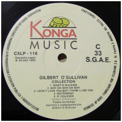 GILBERT O'SULLIVAN - COLLECTION (2LP) | VINILO USADO