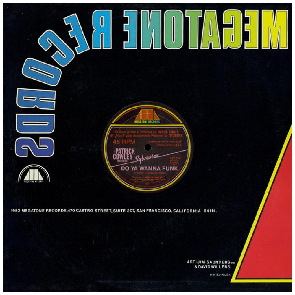 PATRICK COWLEY FT. SYLVESTER - DO YA WANNA FUNK | 12'' MAXI SINGLE USADO