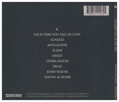 CIGARETTES AFTER SEX - CIGARETTES AFTER SEX | CD