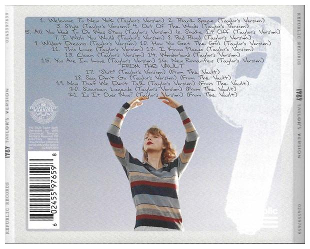 TAYLOR SWIFT - 1989 (TAYLOR S VERSION) (+POSTER) YELLOW EDITION | CD