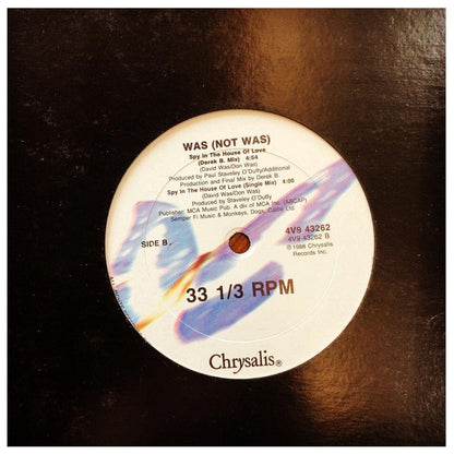 WAS (NOT WAS) - SPY IN THE HOUSE OF LOVE | 12" MAXI SINGLE USADO