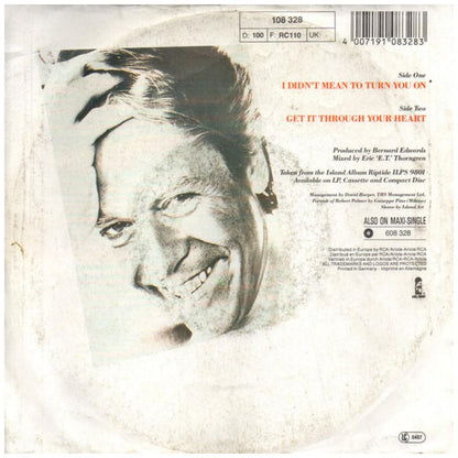 ROBERT PALMER - I DID'NT MEAN TO TURN YOU ON | 7" SINGLE USADO
