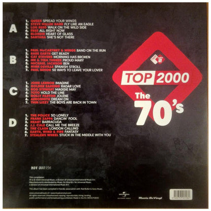 TOP 2000 THE 70S - VARIOS (2LP) | VINILO